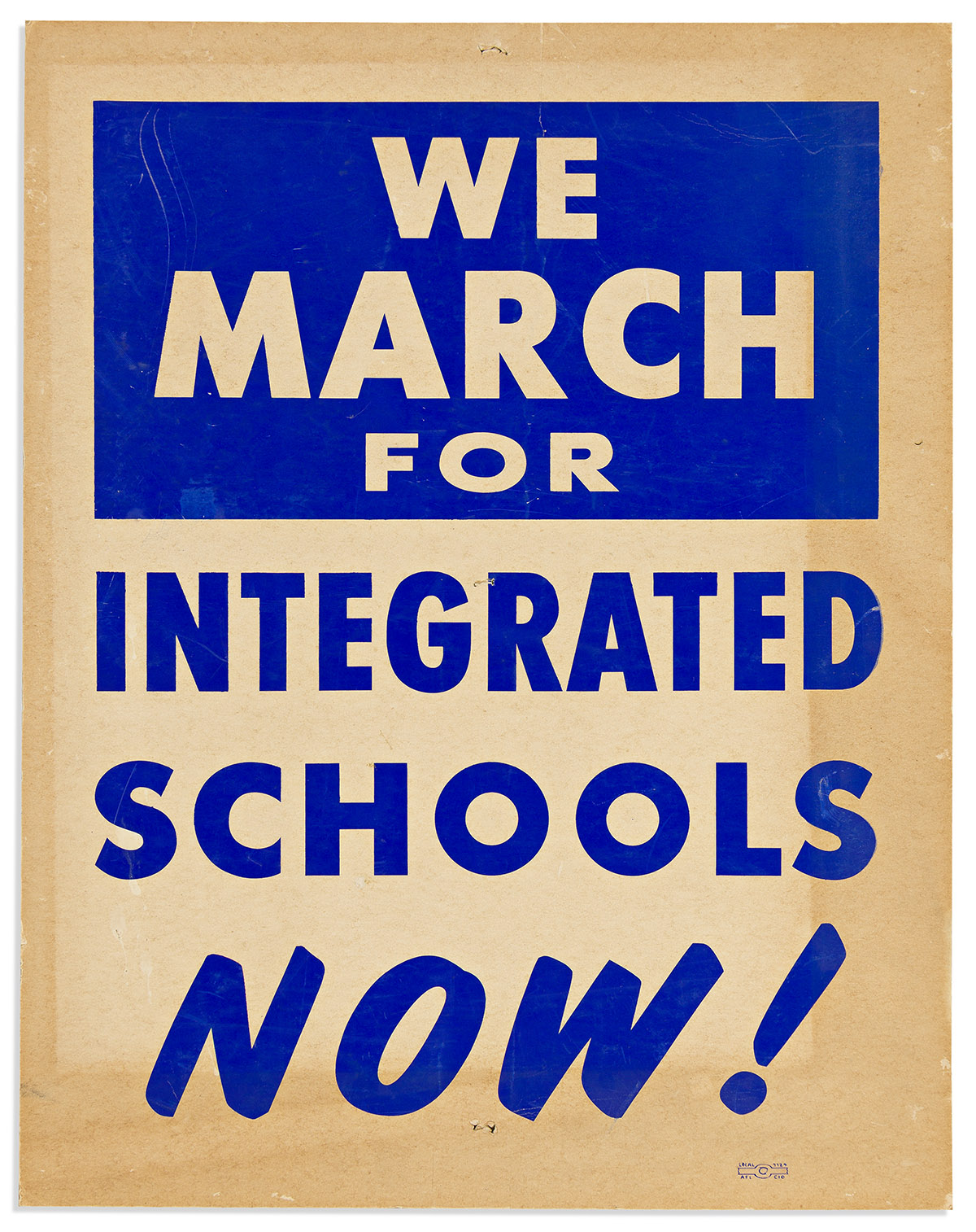 (CIVIL RIGHTS.) We March for Integrated Schools Now!